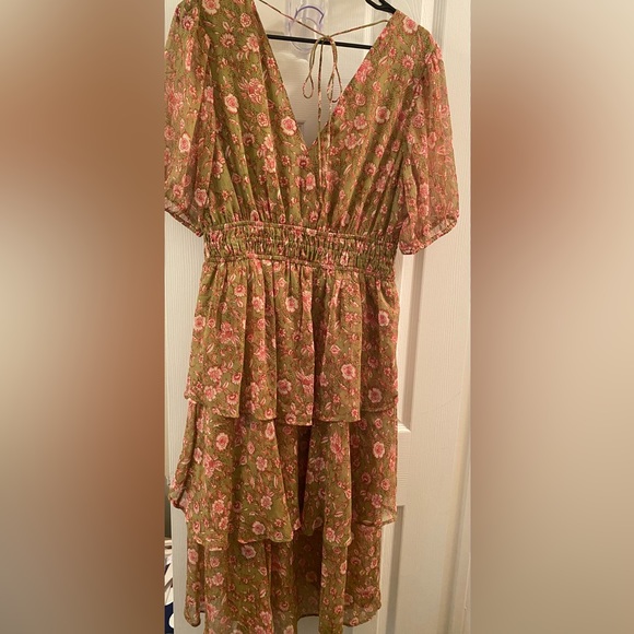 Jessica Simpson Ramsey Dress in Boa Botanical Dots NWT medium - Picture 4 of 6